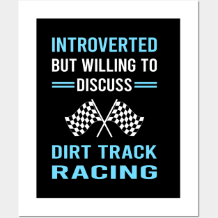 Introverted Dirt Track Racing Race Posters and Art